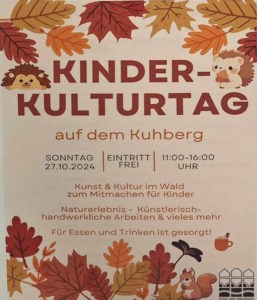 Kinderkulturtag auf dem Kuhberg